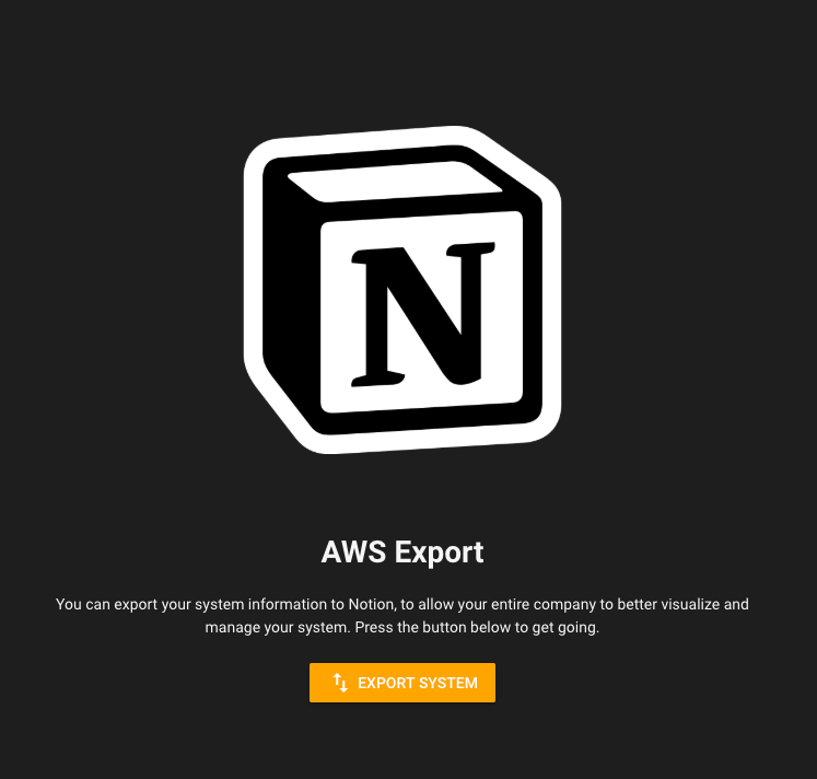 AWS Notion Export